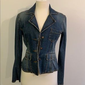 DKNY - Blue washed jean jacket.